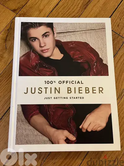 Justin Bieber just getting started book hardcover