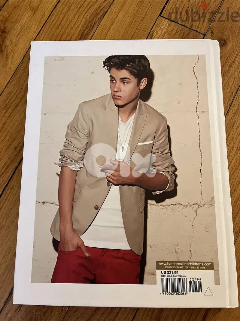 Justin Bieber just getting started book hardcover 1