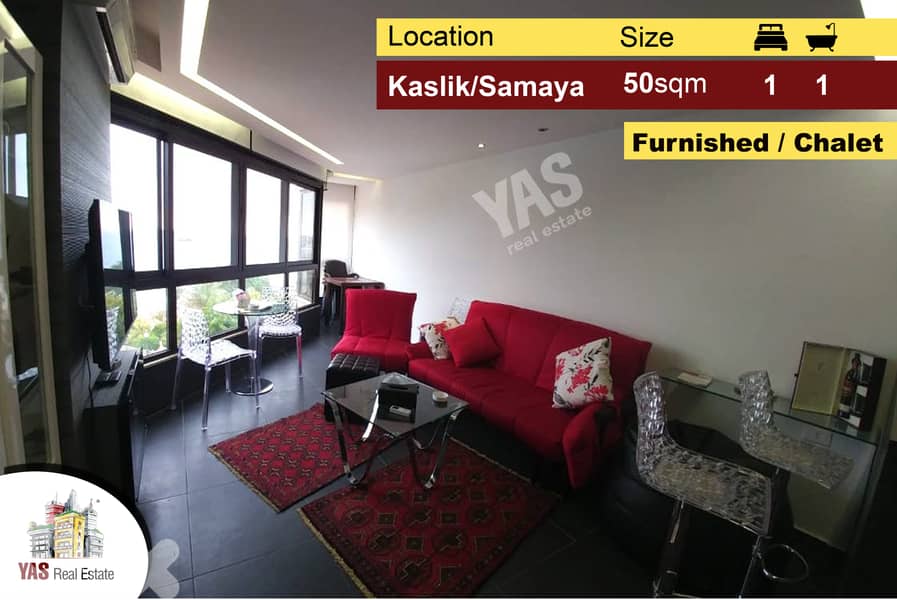 SAMAYA | 50m2 Chalet | FULLY FURNISHED | Upgraded | VIEW | Catch | 0