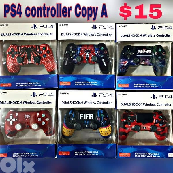 Ps4/Ps3 controllers copy A + used ps4/ps3 games 3