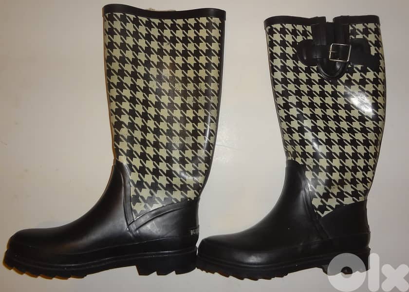 Burberry style rain boot rarely used size 38 0