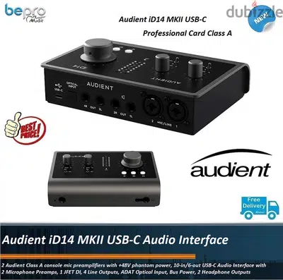 Audient iD14 MKII USB-C Audio Interface