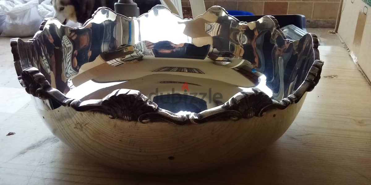 Siom silver Plate 28cm 1