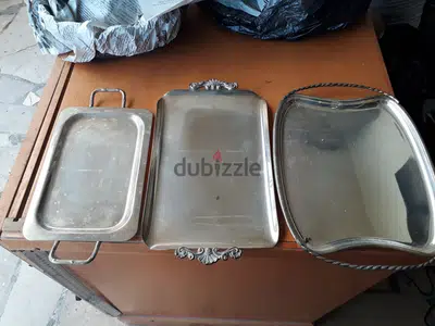 3 Silver Platers for 30$