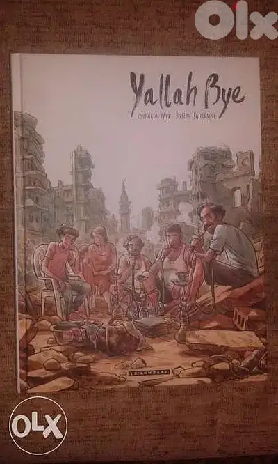 histoire en comics "yallah bye" guerre au liban en 2006