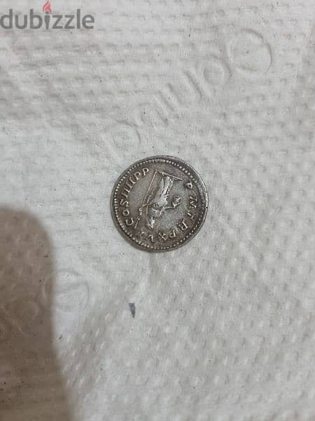 A silver collection of ancient  coins gram 15 dollars 3