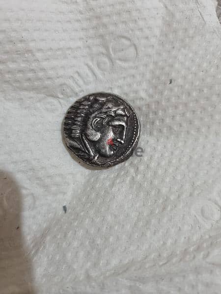 A silver collection of ancient  coins gram 15 dollars 6