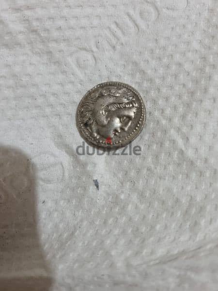 A silver collection of ancient  coins gram 15 dollars 13
