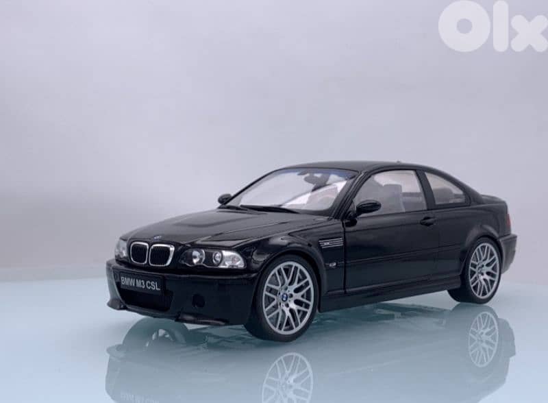 BMW M3 (E46) CSL 2003 diecast car model 1;18. 1