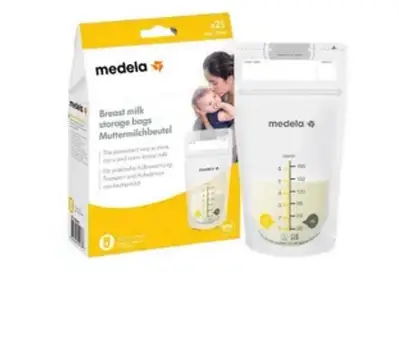 new not opened medela milk bag