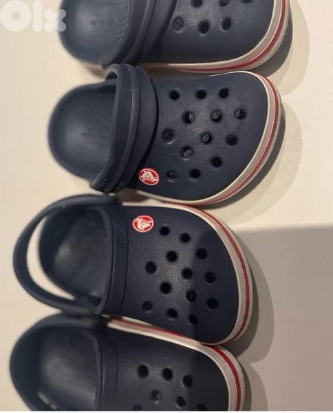 original crocs excellent condition size 19 0