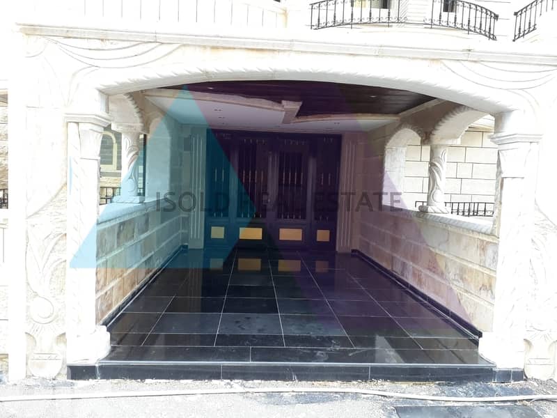 Two building on 1850 m2 land + open sea view for sale in Nahr Ibrahim 3