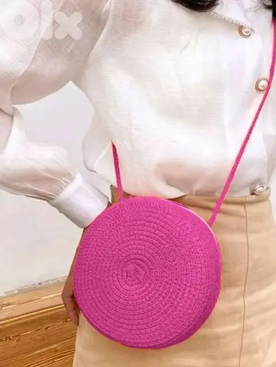pink clutch bag