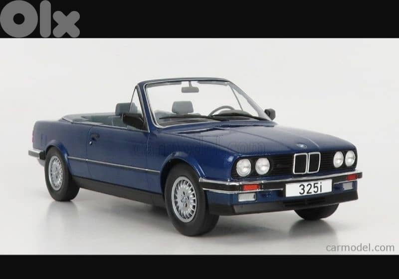 BMW 325i E30 ('85) diecast car model 1;18 3