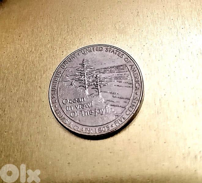 USA 5 Cents JEFFERSON 2005 Commemorative coin Ocean In View 1
