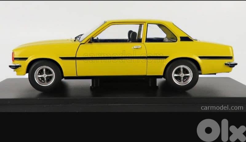 Opel Ascona 1.9 (1975) diecast car model 1:24. 1