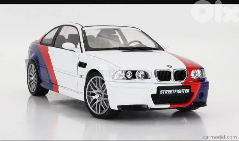 BMW M3 E46 Street fighter diecast car model 1;18 3