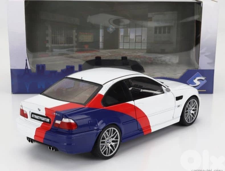 BMW M3 E46 Street fighter diecast car model 1;18 4
