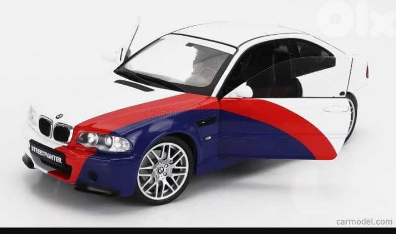 BMW M3 E46 Street fighter diecast car model 1;18 0