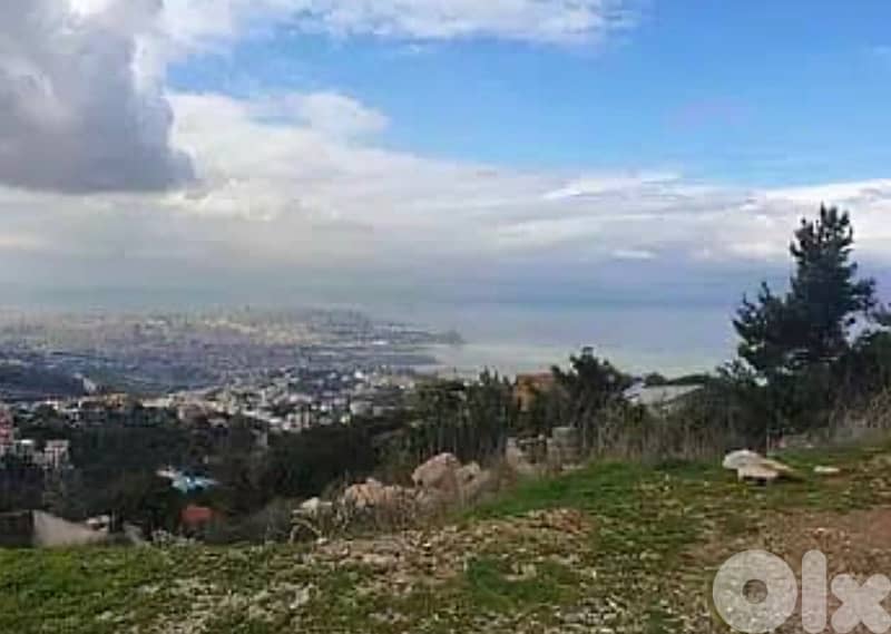 LAND IN RABWEH SEA VIEW 30/90 NO SLOP 0