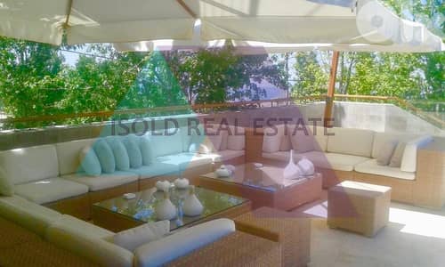 Furnished 1151m2 Villa /2539m2 land+garden,terrace,pool for sale Fakra