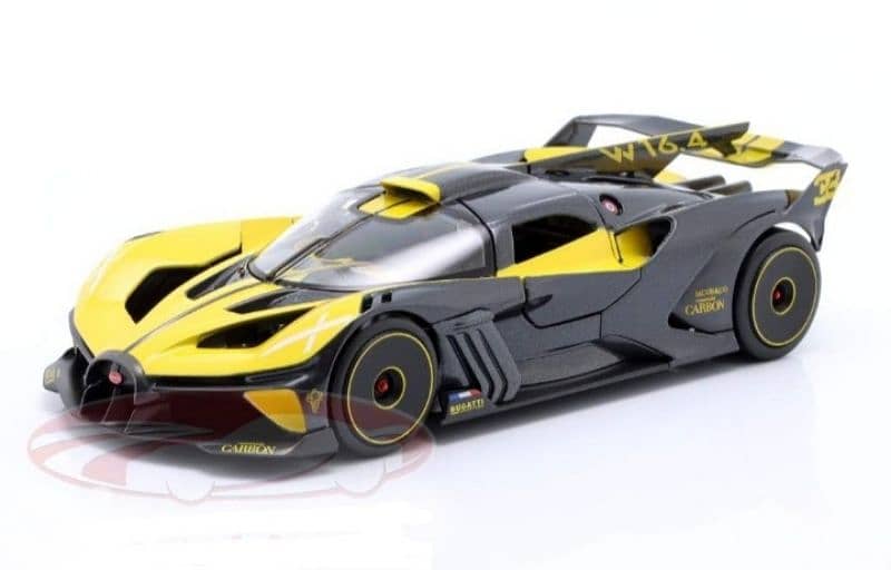 Bugatti Bolide 16.4 diecast car model 1:24. 0