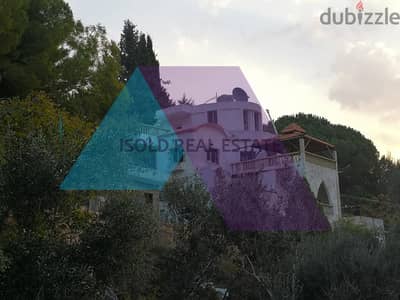 800m2 Quadruplex House on 3000 m2 land+open view for sale in Jbeil