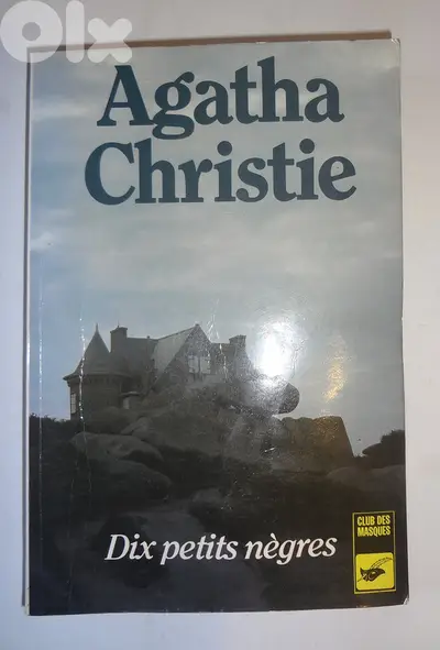"dix petits negres" par Agatha Christie print 1985