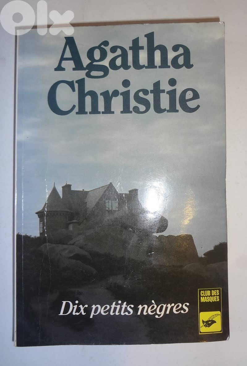 "dix petits negres" par Agatha Christie print 1985 0