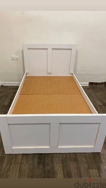 New bed 120cm high quality 0