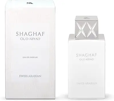 Swiss Arabian Shaghaf Oud Abyad Unisex Eau de Perfume, 75 ml