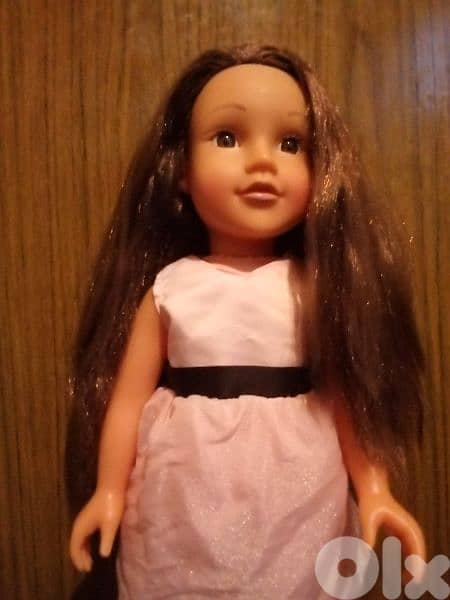 JOURNEY GIRL KYLA brunette large dressed doll 46Cm brown long hair=28$ 1