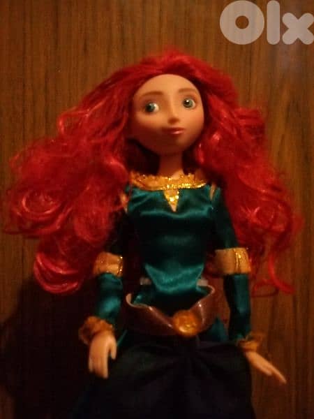 MERIDA -BRAVE DISNEY Pixar Great dressed doll. Articulated hands=25$ 3