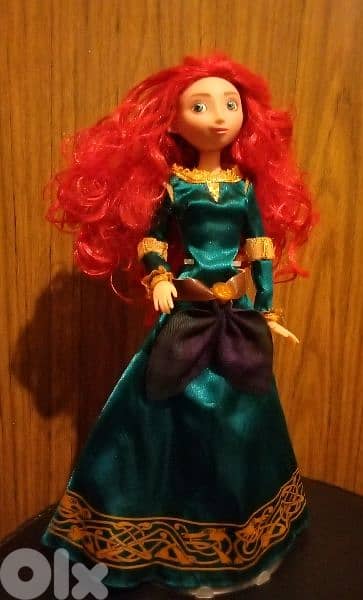 MERIDA -BRAVE DISNEY Pixar Great dressed doll. Articulated hands=25$ 4