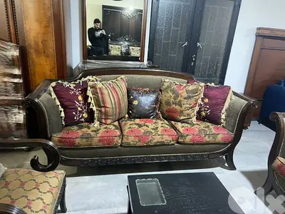طقم كنبايات خشب زان