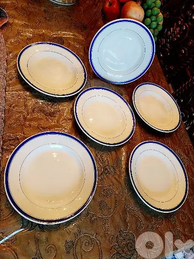 Plates - 6 Pieces  - اطباق عدد
