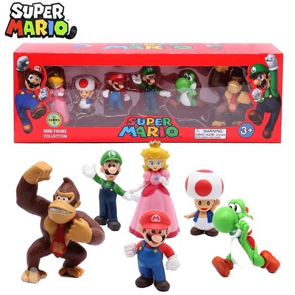 Super Mario Bros Figure Set - 3 Models 3