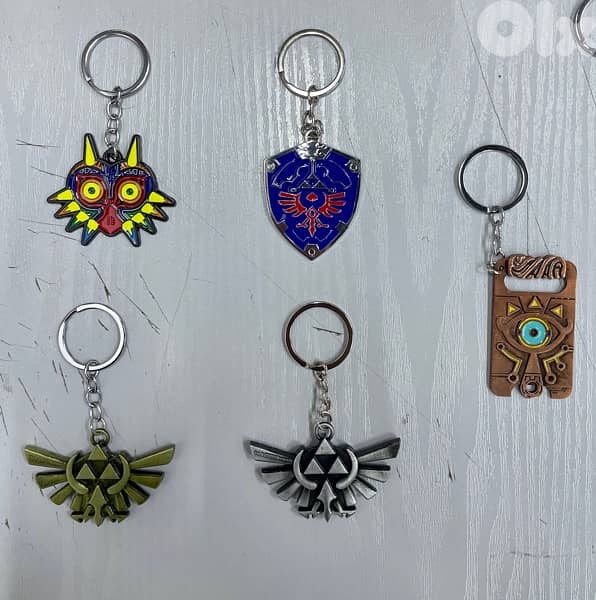 Zelda Tears Of The Kingdom Majora’s Mask Keychain - Many Models 0