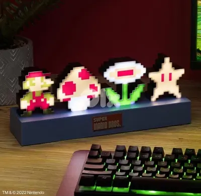 Super Mario Bros Retro Light New