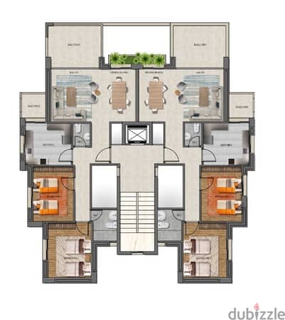 under construction 2BR for sale