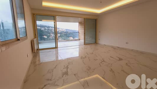 Apartment for sale in Qennabet Broumana/ View/ Decorated/ New