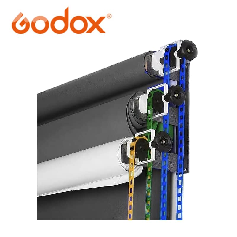 Godox B-3W – Manual Background Stand with Three Bars 0