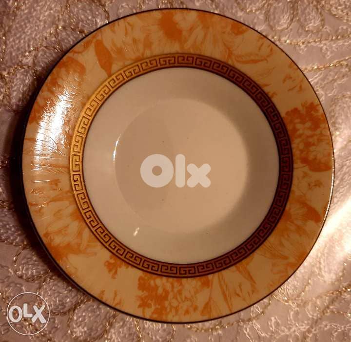 Set of 6 coffee cups gold plated 2