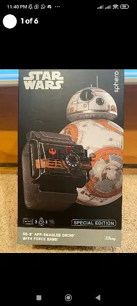 Sphero Star Wars BB-8 App Enabled Droid w/Force Band Special Edition