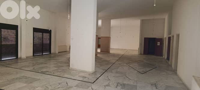 L14268-A High Ceiling Office for Rent in Ghadir Jounieh