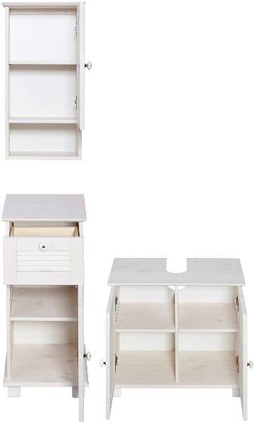 well time pine wood bath furniture. 3pc 0
