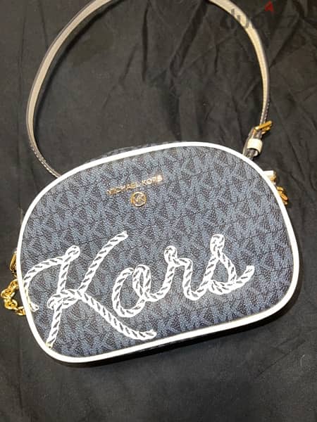authenthic michael kors bag, small oval 4