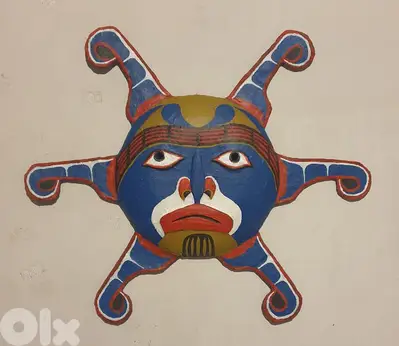Vintage North American Indian Folk Art Mask