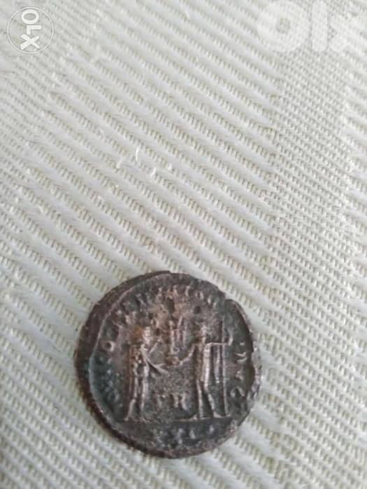 Ancient Roman Bronze coin for Constantine the Great year 306 AD 1