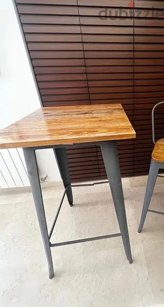 3 garden tables